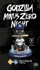 Limited Edition Dodgers Godzilla Minus Zero Bobblehead SGA 9/24/26 picture