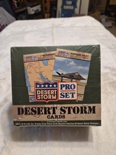 1991 Pro Set Desert Storm Trading Cards Box Factory Sealed Unopened 36 Packs picture