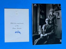 Menachem Begin (Nobel Peace Prize 1978) Hand Signed Prime Minister Stationary picture