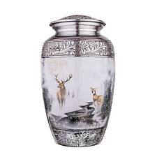 Displayex India Deer Scenery Cremation Urns for Human Ashes Adult Male Female picture