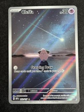 Pokémon TCG Cleffa 202/197 Obsidian Flames Illustration Rare Full Art Holo- NM picture