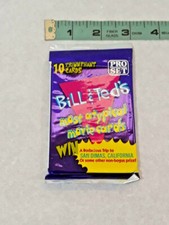 Vtg 1991 Lot of 2  Pro Set Bill Ted's Excellent Adventure Trading Cards Wax Pack picture