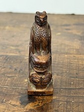 Authentic Alaska Craft Hand carved Totem picture