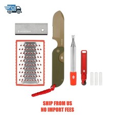 Swiss Tech Fixed Blade Kit, 6 Piece, Campfire, Camping Essentials Set picture