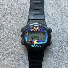 Timex Winnie The Pooh Tigger Themed Digital Watch 36mm Black Resin Case A21 picture