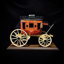 2005 Wells Fargo Wooden Stage Coach By Oscar Cortes SMALL Version signed picture