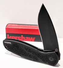 KERSHAW USA KS1670 Black DLC Spring Open Assisted Pocket Knife F. 2nd picture