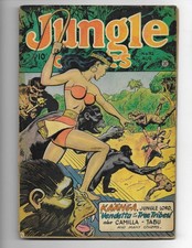 Jungle Comics 92 1947 Fiction House G/VG 3.0 Good Girl Cover Gorilla Cover picture