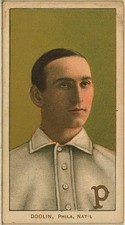Philadelphia Mickey Doolan 1909 Philadelphia Phillies Baseball Portrait T206 picture