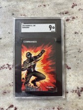 1982 Hasbro GI Joe Card Snake Eyes Commando SGC 9 First Card Appearance picture