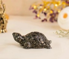 96g Pyrite Tortoise Figurine, Boxed VST_1004 picture