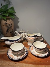 Rare Find 1920s Myott & Sons Rosemary Tea Set  England Set Of 9 picture