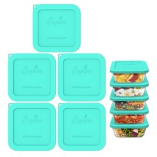 Sophico Silicone Storage Cover Lids Replacement for Pyrex Mint-4Cup-5Pack  picture