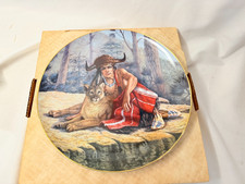 Chief Tecumseh By Gregory Perillo 1984 - Chieftains II Series Plate #3358 COA picture