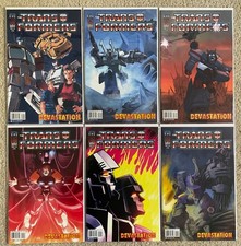 The Transformers Devastation #1-6 Complete Series Set 2007 IDW Comics Lot picture