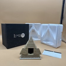 LuminiArt Egyptian Pyramid 2006 Harmony Ball Light Up Excellent Working picture