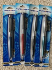 PAPERMATE 14164 PROFILE SLIM PEN ,1-BLK,1-BL,1-RED,1-TEAL,Blk Ink-Med BallPoint picture