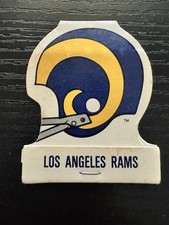 Vintage LOS ANGELES RAMS 1981 NFL Schedule Matchbook - Unused picture