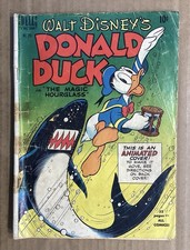 Walt Disney's Donald Duck in The Magic Hourglass ~Dell 4-Color #291 ~ 1950 ~Fair picture