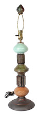 Wender Pottery Table Lamp One Of A Kind Studio Pottery Lamp Signed Wender Rare picture
