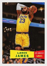 LEBRON JAMES 2025 NBA Topps Living Set Card #1 - Print Run 47755 LA Lakers picture