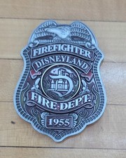 Disneyland Fire Department Collectible Badge Challenge Coin picture