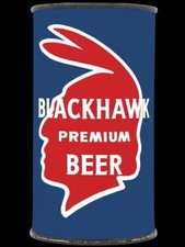 Black Hawk Premium Beer of Davenport, Iowa NEW Metal Sign: 12x16
