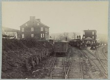 Photo:Hanover Junction PA 1863 Railroad Station Trains picture