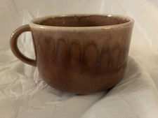 Brown Drip Glazed Mug - Vintage Midcentury Modern Mug Made in Japan picture