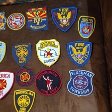 Vintage Fire Dept & Rescue Patch Lot Firefighting & Rescue 1977 United States picture