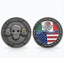 Challenge Coin  Law Enforcement  DEA  Task Force Special Agent South Texas Mexic picture