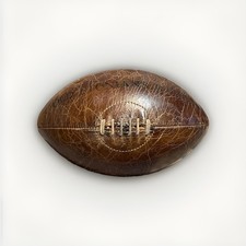 1938 Old Etonians RUFC Leather Rugby Football Eton College Alumni Rare Ball picture