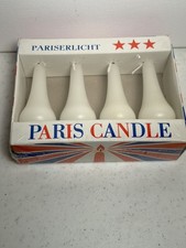 Pariserlicht Paris  White Candle Handwork Made in Germany  new sealed in box picture