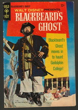 Blackbeard's Ghost 1 (2.5) Gold Key 12c Silverage 1968 Comic 💀 picture
