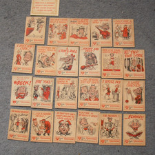 Lot of 24 1959 TOPPS Non Sports Cards Funny Valentine picture