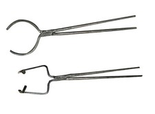 16 KG Crucible Tongs Set For Lifting and Pouring Fit Gas Metal Melting Furnace picture