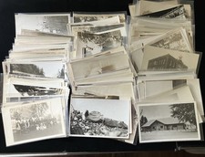 200 RPPC Real Photo Postcard  BULK LOT  People Locations Buildings Scenic picture