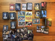 (650) STAR WARS TCG WOTC EARLY 2000s TRADING CARDS: YODA, VADER picture