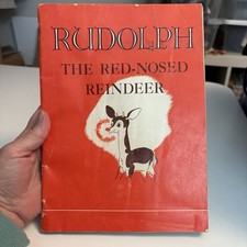 Rudolph Red-Nosed Reindeer 1st Edition 1939 Montgomery Ward Christmas Giveaway picture
