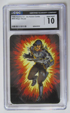 1986 Hasbro G.I. Joe Action Cards Major Bludd #99 CGC 10 picture