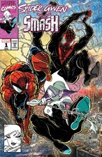 SPIDER-GWEN: SMASH #1 NM (KAARE ANDREWS EXCLUSIVE VARIANT)(2023) COMIC ~ MARVEL picture