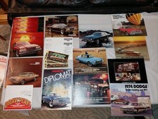 Lot Of 57 Vintage 1970s Dodge Cars Brochures ~Various Vehicles  picture
