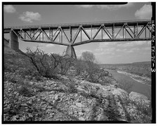 Pecos River Bridge Texas Southern Pacific Railroad Truss Bridge 1900s picture