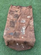Very Unique WW2 Era Military Canvas Bag, very unusual colour,design & markings picture