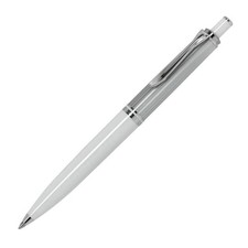 Used Pelikan Souveran K405 Silver White Ballpoint Pen picture