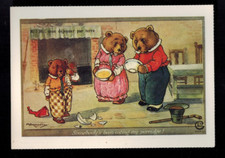 PC-1936* Beverly Port Vintage Postcard 1987*The Three Bears picture