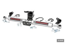 3 Dual Steering Stabiizer Rough Country N3 Stabilizer Wrangler JL Gladiator picture