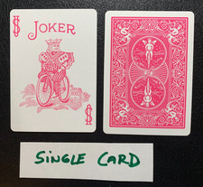 JOKER     Swap Playing Card      BREAST CANCER            Pink Joker picture