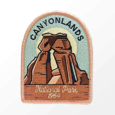 Canyonlands National Park  Patch Iron-On Applique Souvenir Gift picture