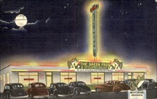 Waycross GA Restaurant The Green Frog Curt Teich c1940s-50s Vintage Postcard picture